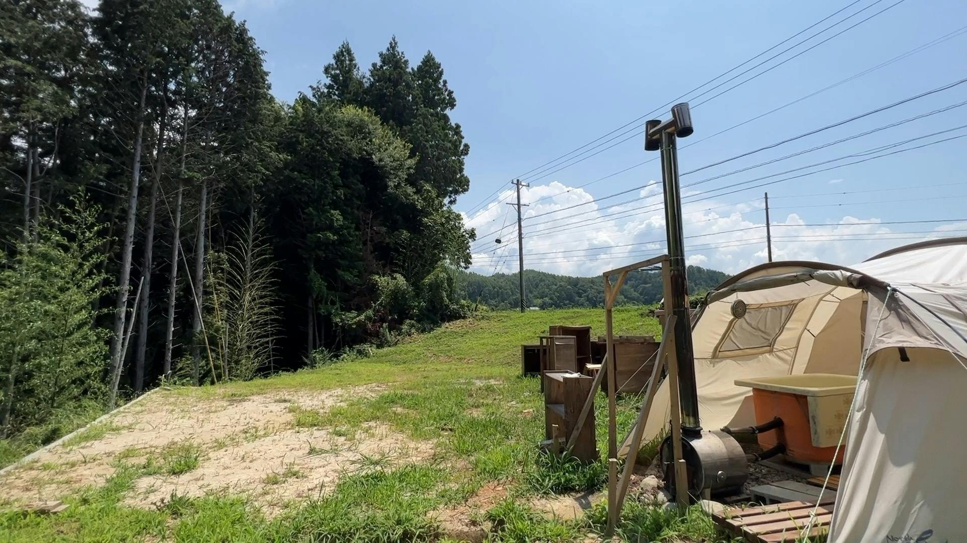 薪 キャンプ 群馬 長野 - テーブル