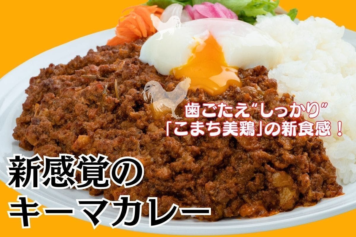 秋田発！東京・日本橋アルポルトカフェ総料理長監修「絶品キーマカレー