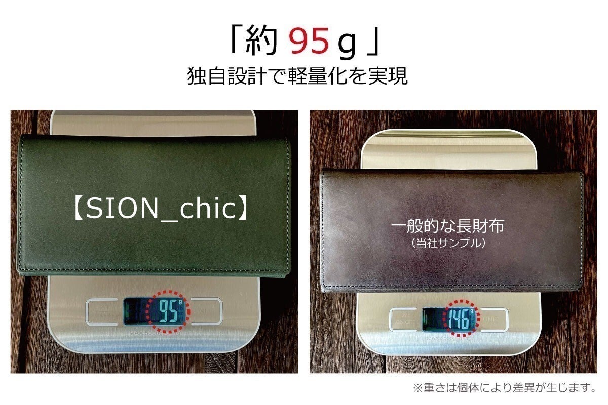 【正規品】週末限定出品  シェブロンマチナシ長財布 一級財布職人の独自設計。「風琴マチ」で軽量・快適な収納を実現【長く