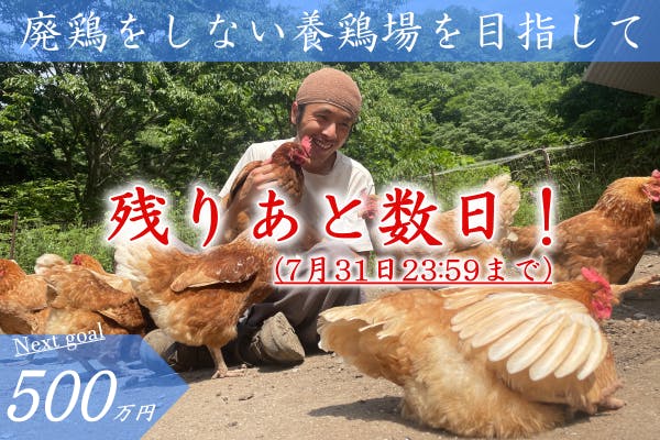 ラストスパート】ネクストゴールまであと66万円！残り3日間です