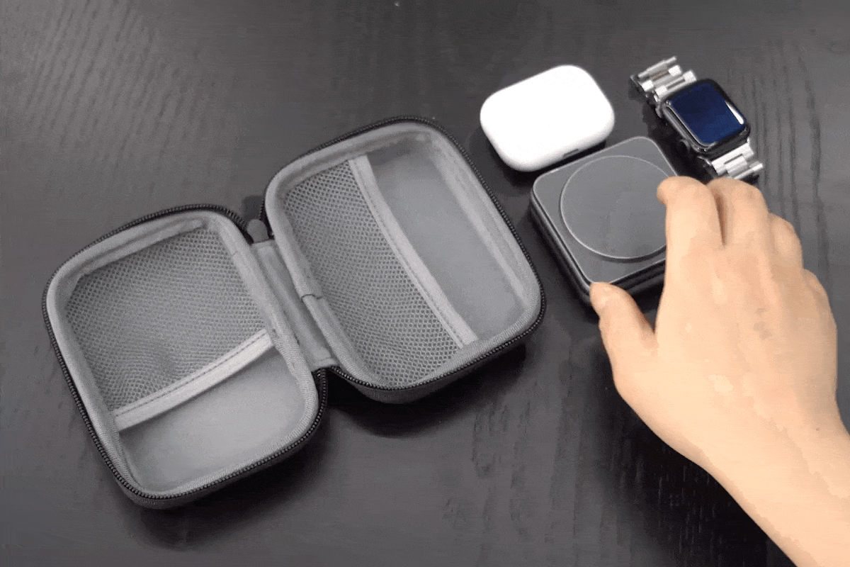 REDBEAN P1 Ultra Magsafe 対応 3in1 ワイヤレス充電器 折りたたみ式 