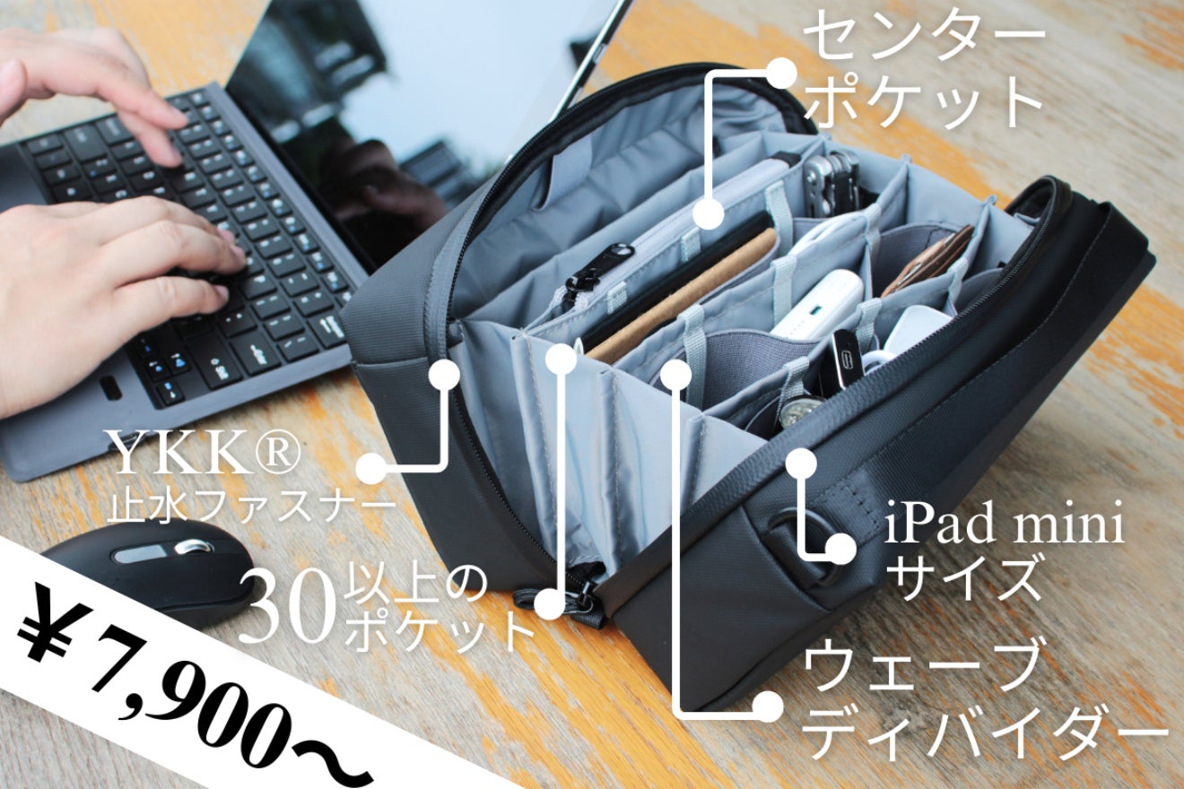 机の上いつもスッキリ！デスクオーガナイザーコンパクトバッグAlexT1