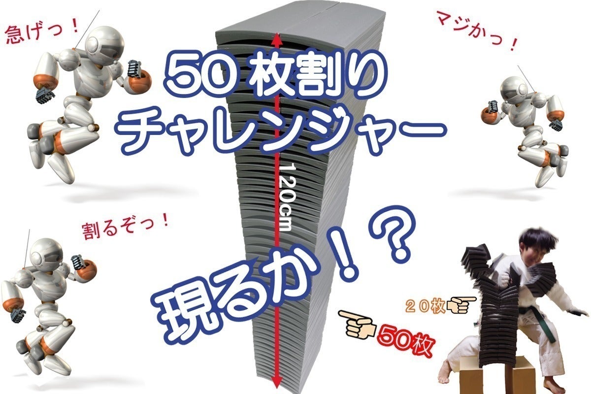 数量限定　2個セット　繰り返し使用できる瓦割り★『プラカワラ』 12月上旬お届け！】限界突破！瓦割りマニア必携！プラカワラ5枚セット