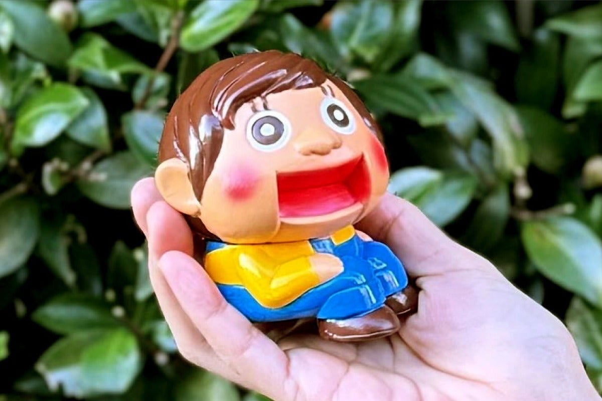 癒しソフビ爆誕！】交通安全のけんちゃんで癒されて、ご支援ください