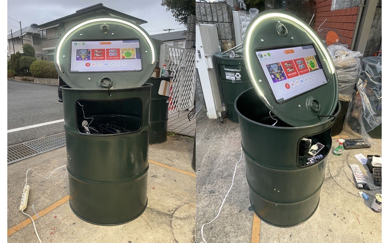 ドラム缶にモニターを合体!ECO&新感覚DRUMONITAを増産出来る工場希望 ドラム缶にモニターを合体!ECO&新感覚DRUMONITAを増産出来る工場希望
