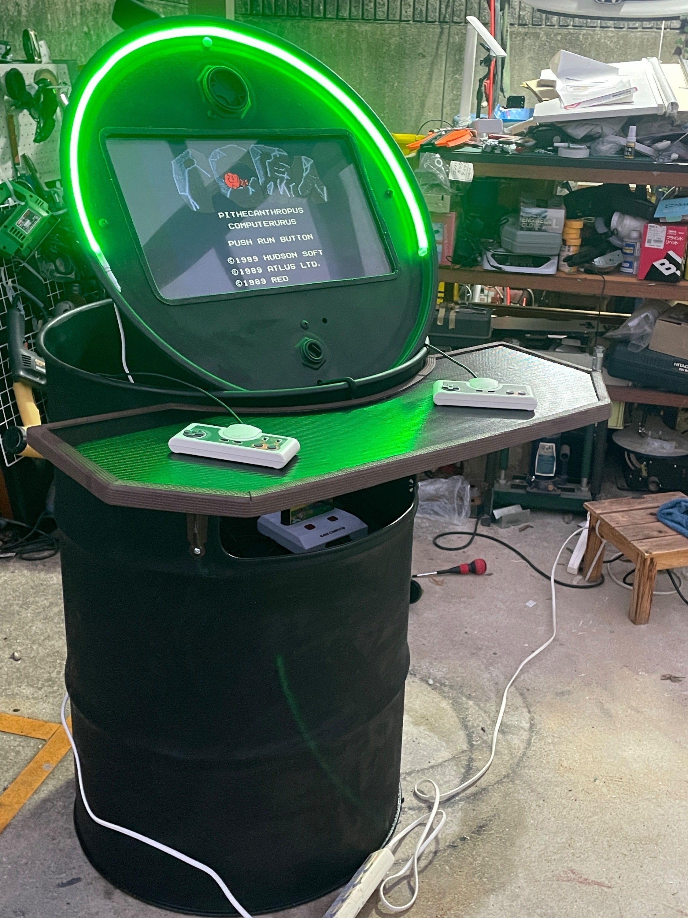 ドラム缶にモニターを合体!ECO&新感覚DRUMONITAを増産出来る工場希望 ドラム缶にモニターを合体!ECO&新感覚DRUMONITAを増産出来る工場希望