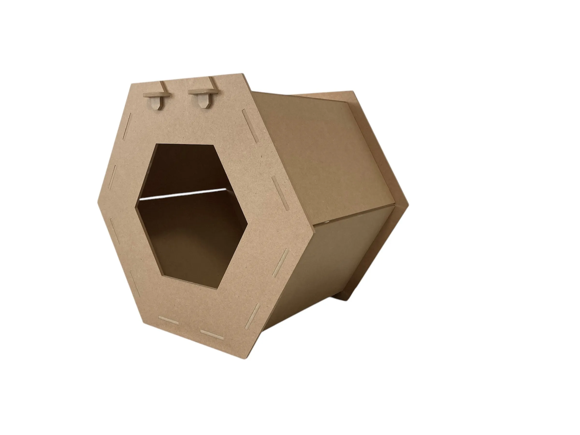 NEKO HEXA 六角形キャットハウス 振る 