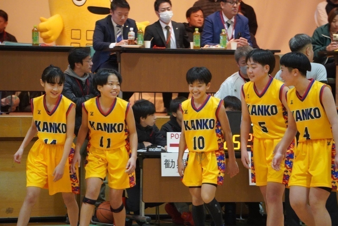 ミニバス全国大会 全力でプレーし、佐賀県のバスケット界を盛りあげ