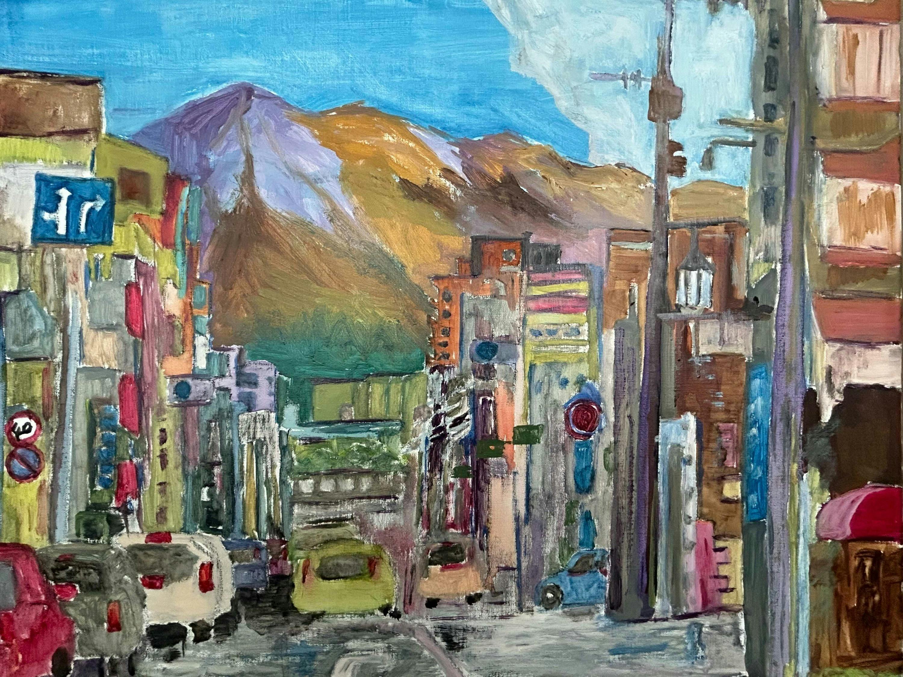 絵画    「心の中に、湧いている情熱」 絵画 「心の中に、湧いている情熱」