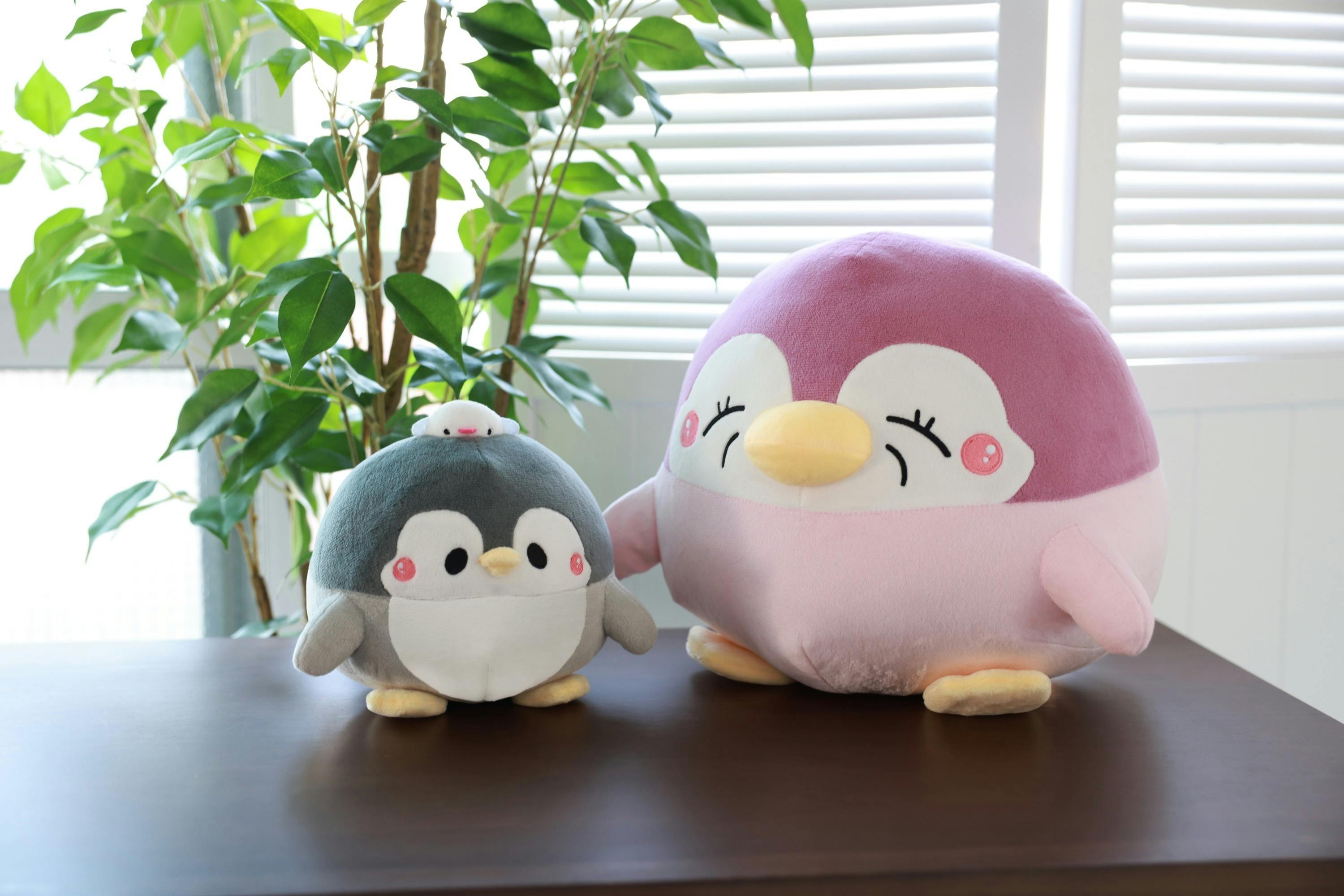 ペンギンの優しい世界】ちゃんぺん&ママぺんぬいぐるみ化 ペンギンの優しい世界】ちゃんぺん&ママぺんぬいぐるみ化