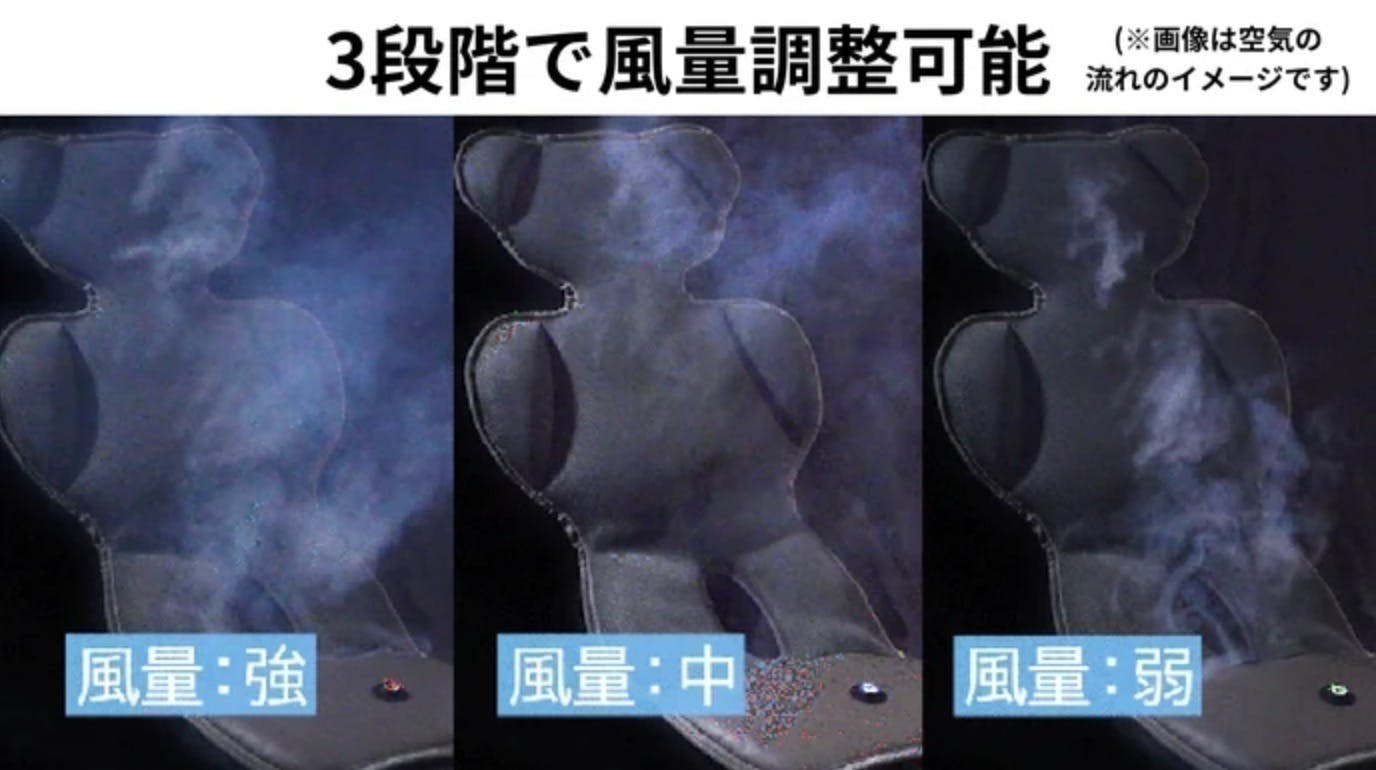 頭から足まで超爽快。20時間稼働バッテリー付き クーラーファン