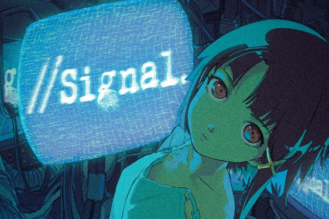 PCゲーム「//signal.」クラファン特典セット lain公式公認の二次創作ゲーム「//signal.」のパッケージ版製作