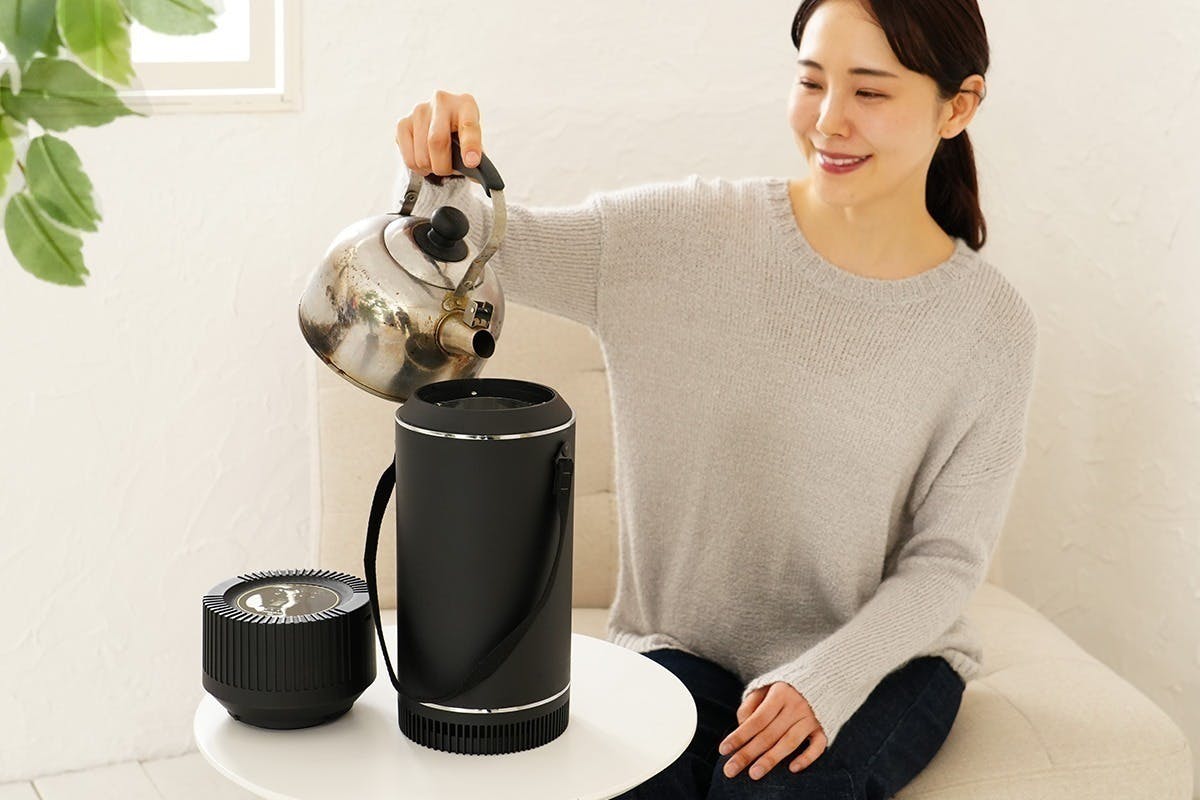 冷媒に電気を使わないエコな冷風機。湿気を出さないドライクーラーVer3 冷媒に電気を使わないエコな冷風機。湿気を出さないドライクーラーVer3