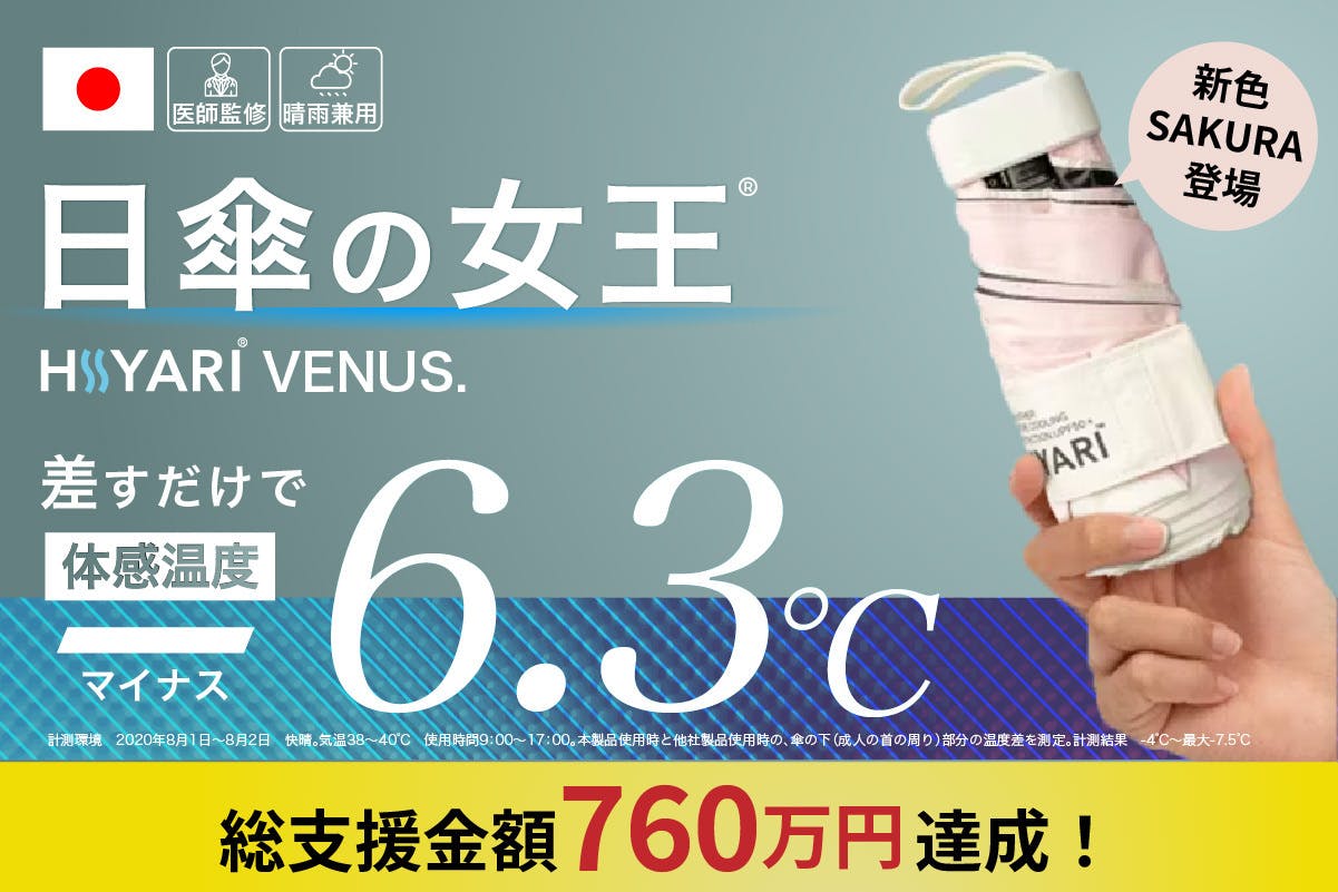 Shinobuさま専用 日傘の女王 HIYARI 放射冷却×100%遮光 日傘の女王 HIYARI コンパクトモデル 放射冷却×100%遮光