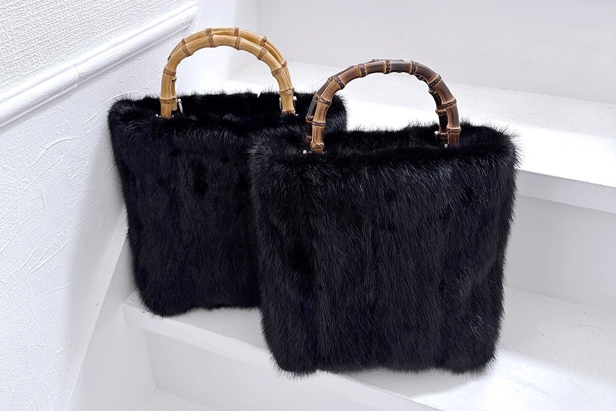 ハンドメイド・リメイク リアルファーミンクバッグ 5点 公式通販