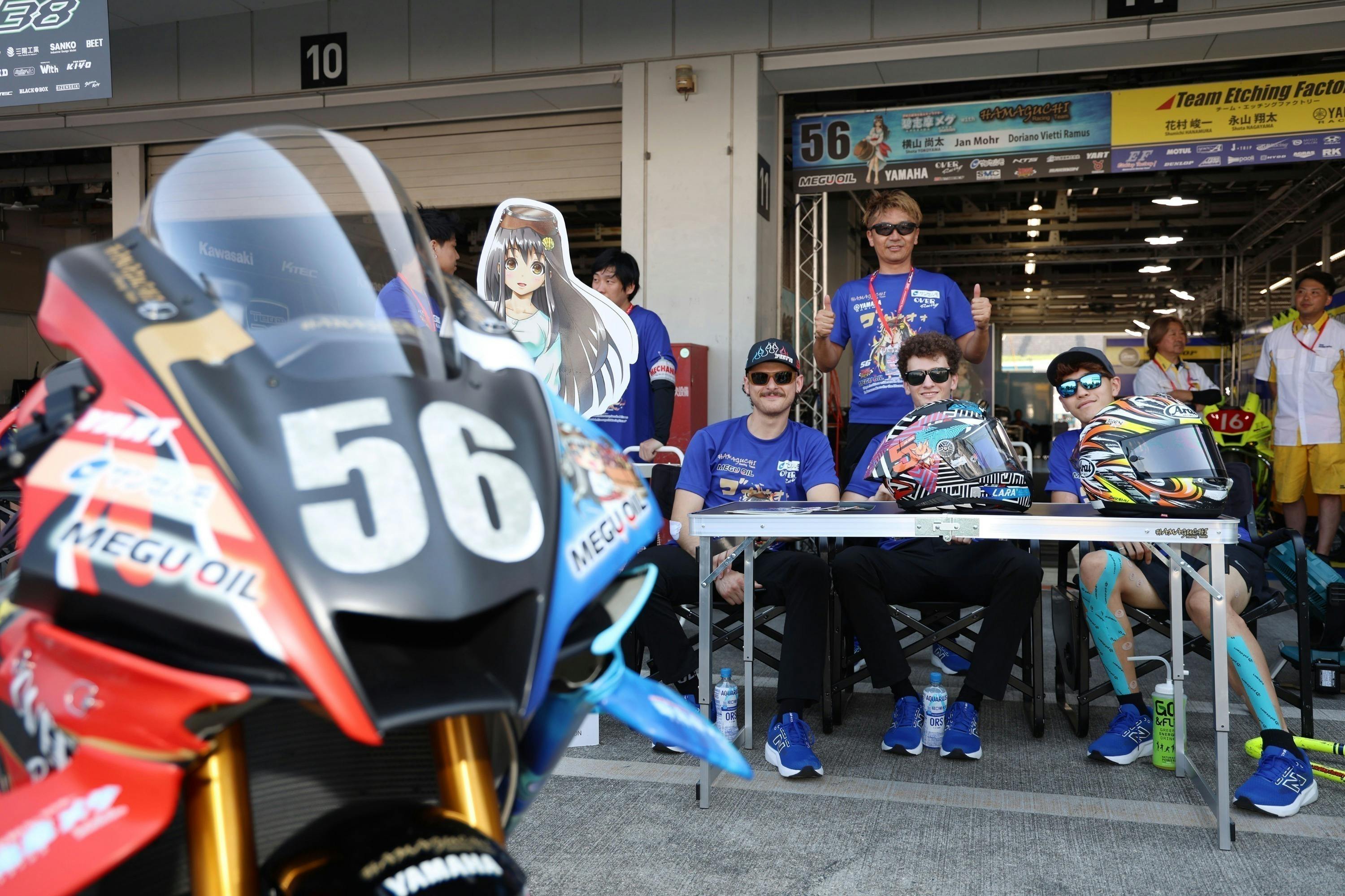 鈴鹿8耐完走ならず！『碧志摩メグ』の悔しさを力に次の挑戦へ