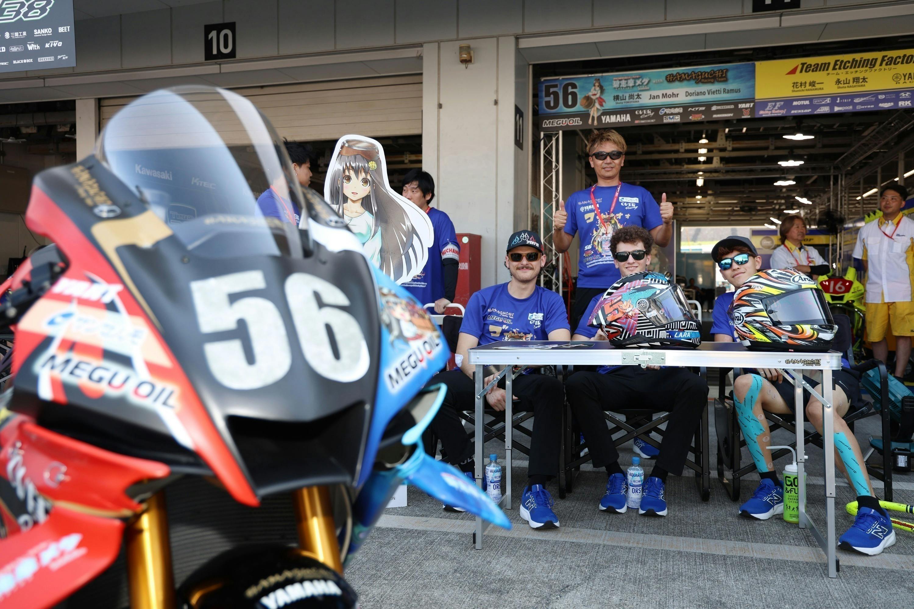鈴鹿8耐完走ならず！『碧志摩メグ』の悔しさを力に次の挑戦へ