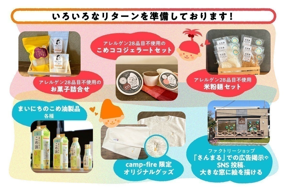 当事者の皆様の声でまもなく誕生！アレルゲン28品不使用ジェラートを 