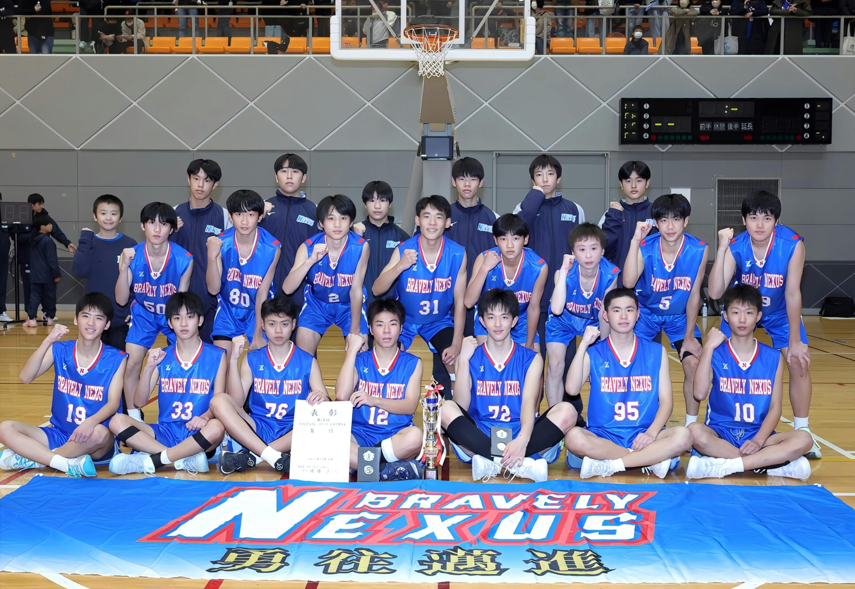 飛び立て！U15福島県代表「Bravely Nexus 8期生」応援プロジェクト