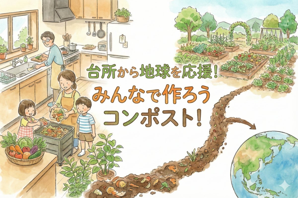 台所から地球を応援！みんなで作ろうコンポスト！ - CAMPFIRE