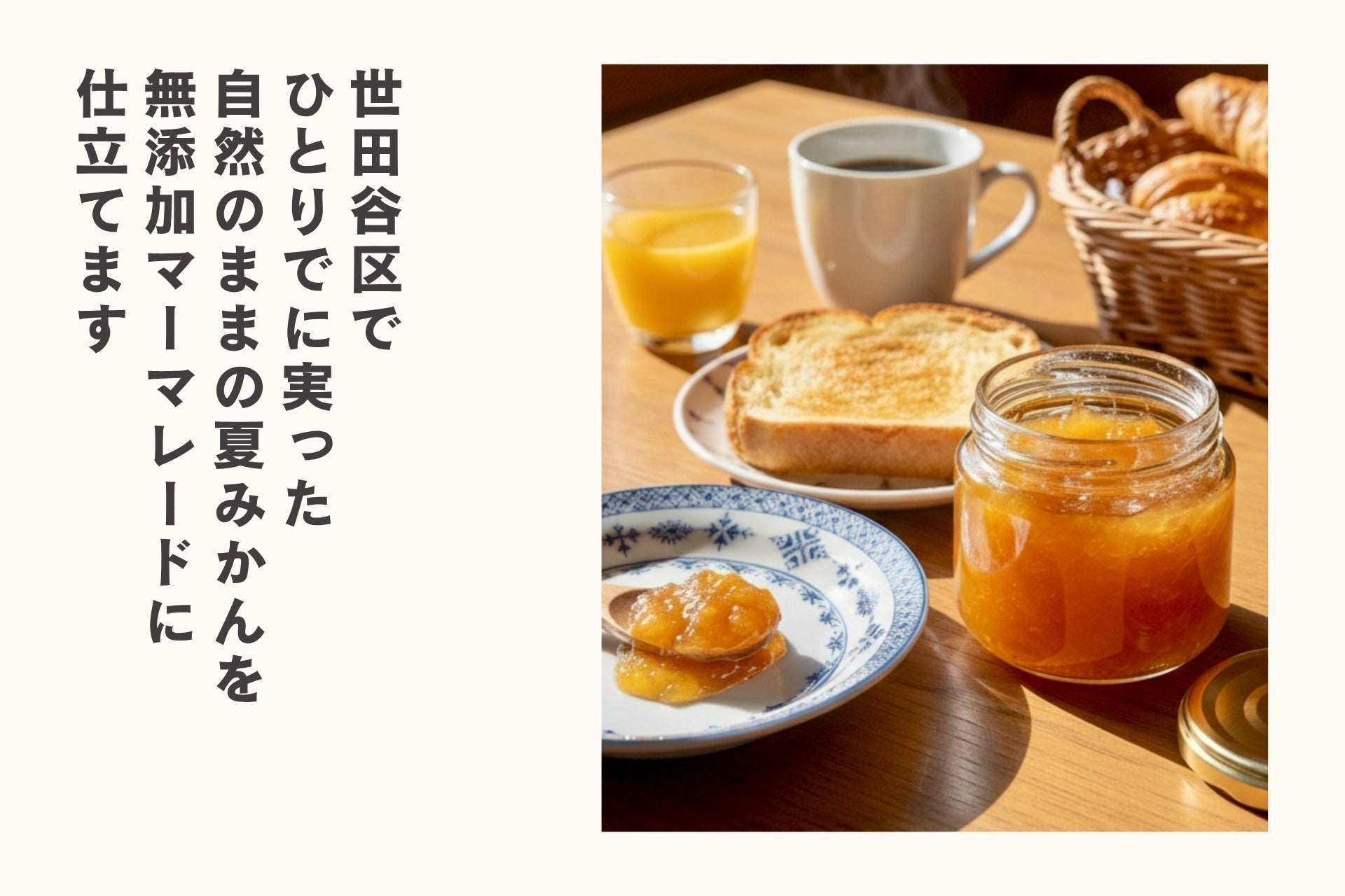 伝説の朝ごはん】地主・三田さんが作った夏みかんマーマレードを 伝説の朝ごはん】地主・三田さんが作った夏みかんマーマレードを