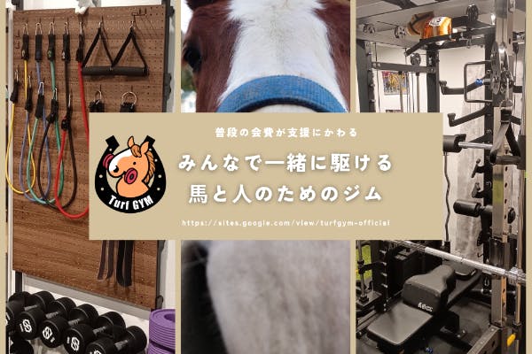 午年にみんなで⼀緒に駆ける、⾺と⼈のためのジムを広めたい