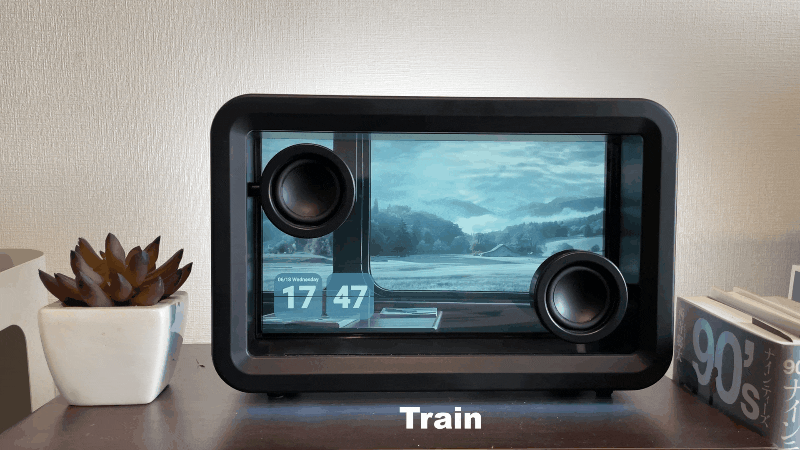 音を解析して視覚体験へ変換する、AI搭載オーディオビジュアルデバイス