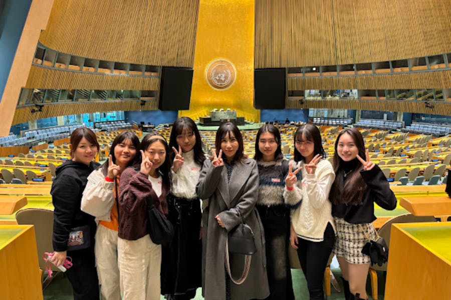 ニューヨーク国連本部から世界へ。日本の中高生が届ける、平和な未来へ