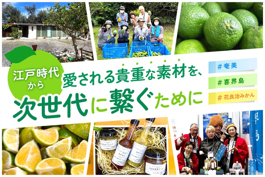 幻の花良治みかん存続の危機】奄美特産品の製造工場を再建したい #奄美