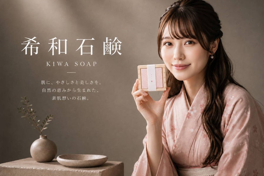 「希和石鹼」～誰もが美容を楽しめる世界に～