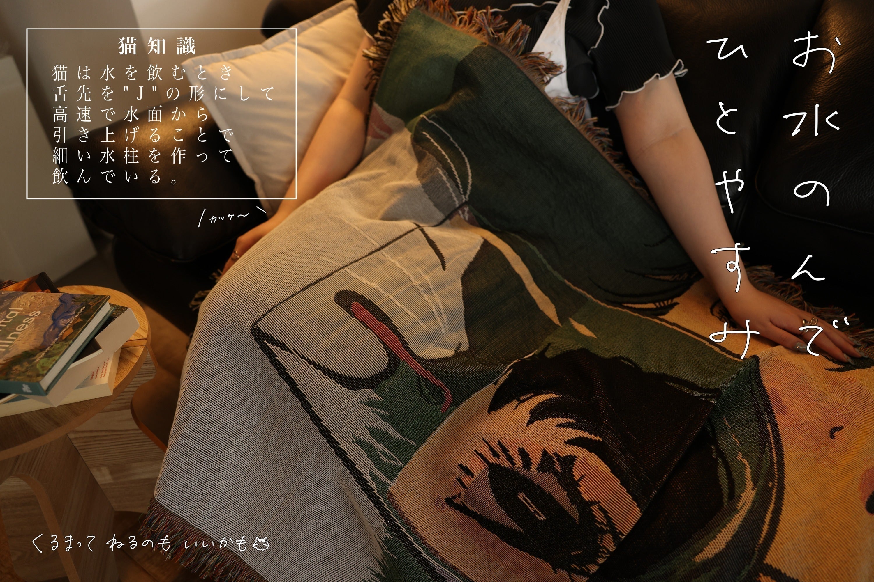 ジャガードブランケット」のこだわりをご紹介♪【「NAGI ILLUSTRATOR ジャガードブランケット」のこだわりをご紹介♪【「NAGI ILLUSTRATOR