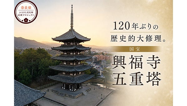 120年ぶりの歴史的大修理!国宝・興福寺五重塔を次世代へ継承したい