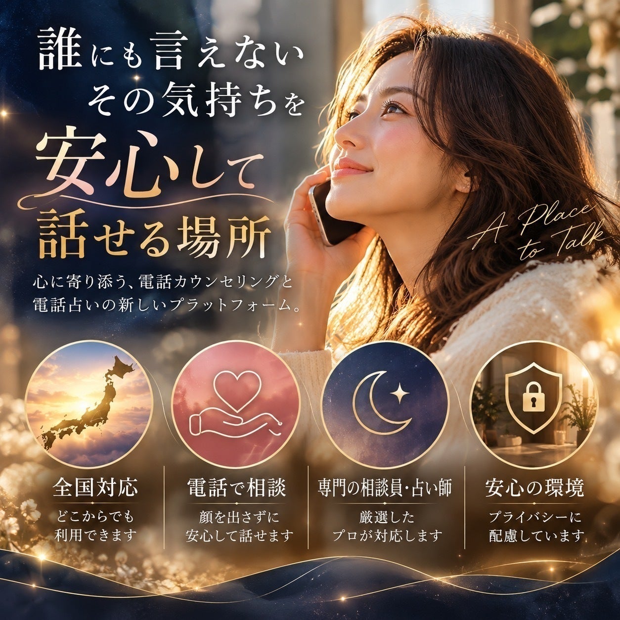 全国対応！安心カウンセリング・占いプラットフォーム - CAMPFIRE