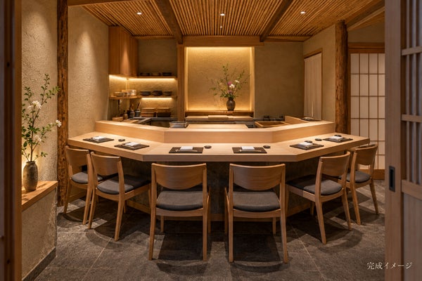 【6席限定】45分間“職人鮨×天ぷら”食べ放題カウンター誕生プロジェクト