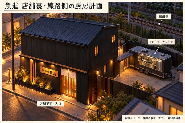 食材の神髄を楽しむカウンター料理店リニューアルプロジェクト