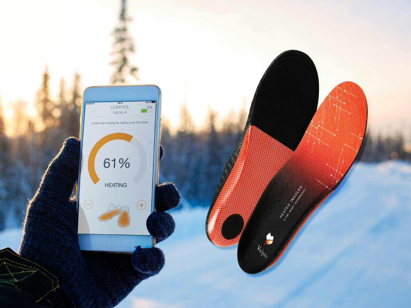 vulpes heated insoles
