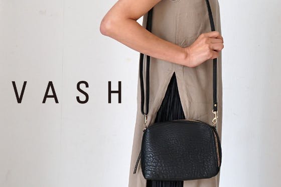 海外ブランド「VASHbags」が日本初上陸！斜めチャックで便利な