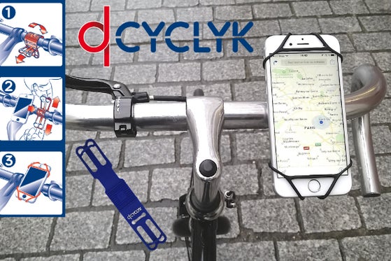 自転車ユーザー必見!シンプルなのに驚異の安定力を発揮する工具不要のスマホホルダー