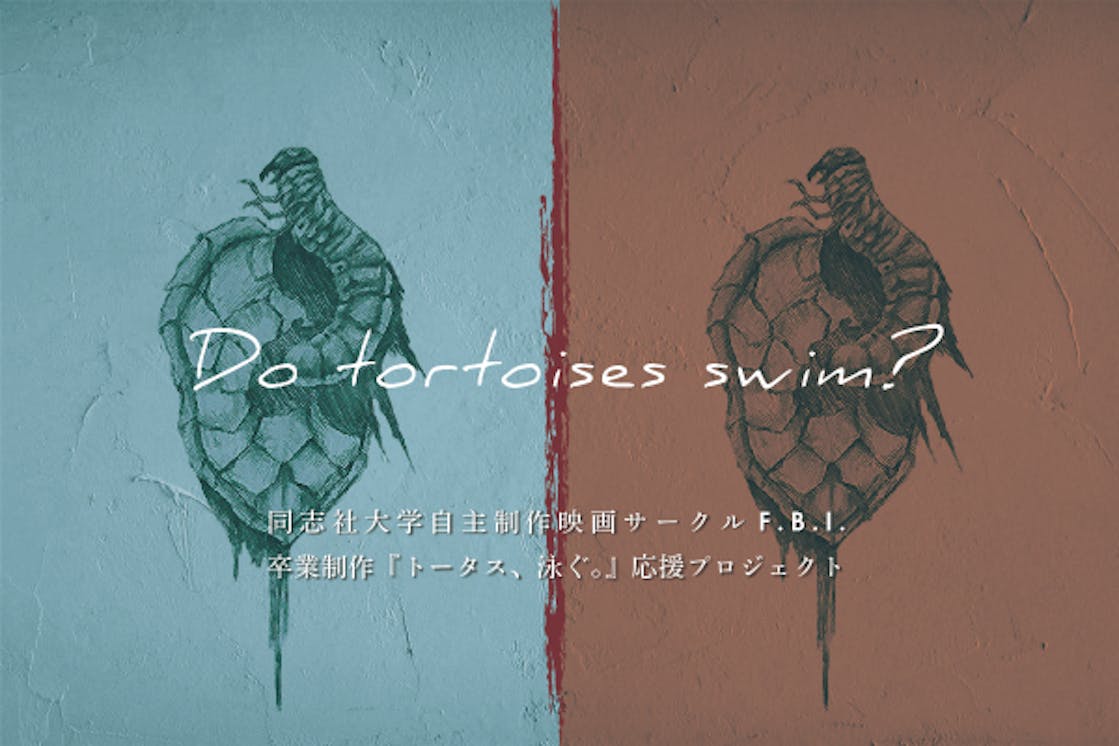 同志社大学映画サークルf B I 卒業制作 トータス 泳ぐ 応援プロジェクト Campfire キャンプファイヤー