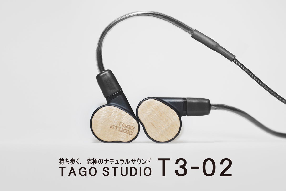 取寄せ TAGO STUDIO T3-02 黒 小型 イヤホン、ヘッドホン