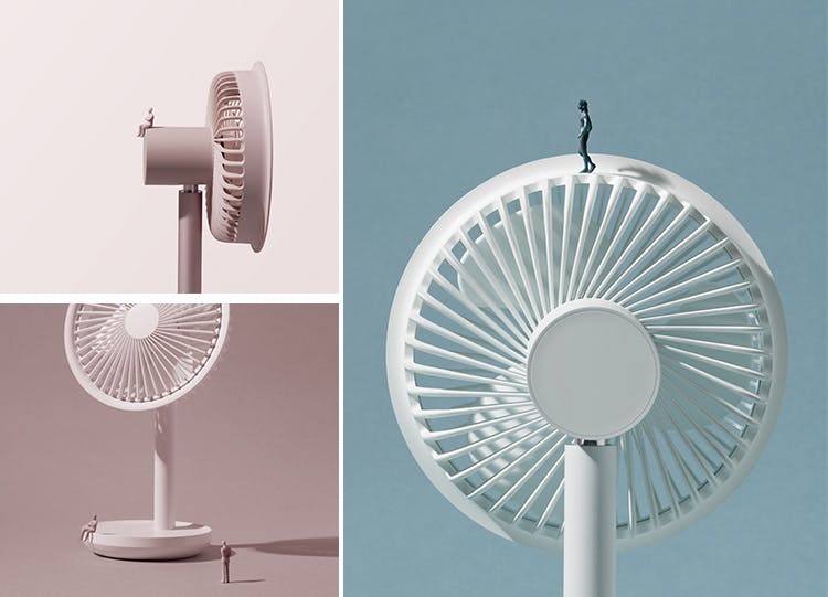 パワフルな風力 空気循環に優れた首振り機能 コードレスミニ扇風機 F5 Fan Campfire キャンプファイヤー パワフルな風力 空気循環に優れた首振り機能 コードレスミニ扇風機 F5 Fan Campfire キャンプファイヤー