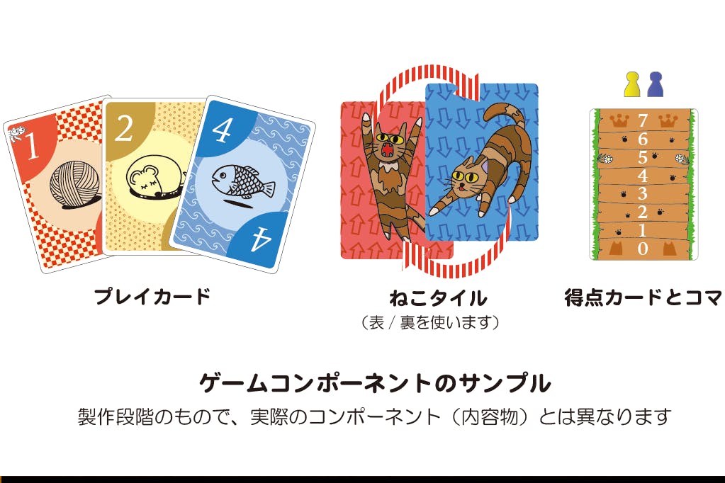 2人用ねこカードゲーム Catchy を制作 販売する Campfire キャンプファイヤー 2人用ねこカードゲーム Catchy を制作 販売する Campfire キャンプファイヤー