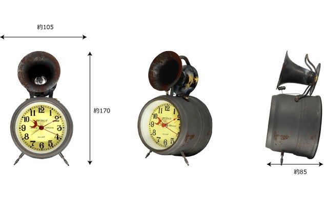 創業110年の時計メーカーが作る復刻版目覚まし時計ビューグル
