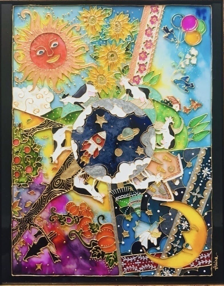 Alisa Horita グラスペイント展開催 夢を持っているお母さんに勇気を Campfire キャンプファイヤー Alisa Horita グラスペイント展開催 夢を持っているお母さんに勇気を Campfire キャンプファイヤー