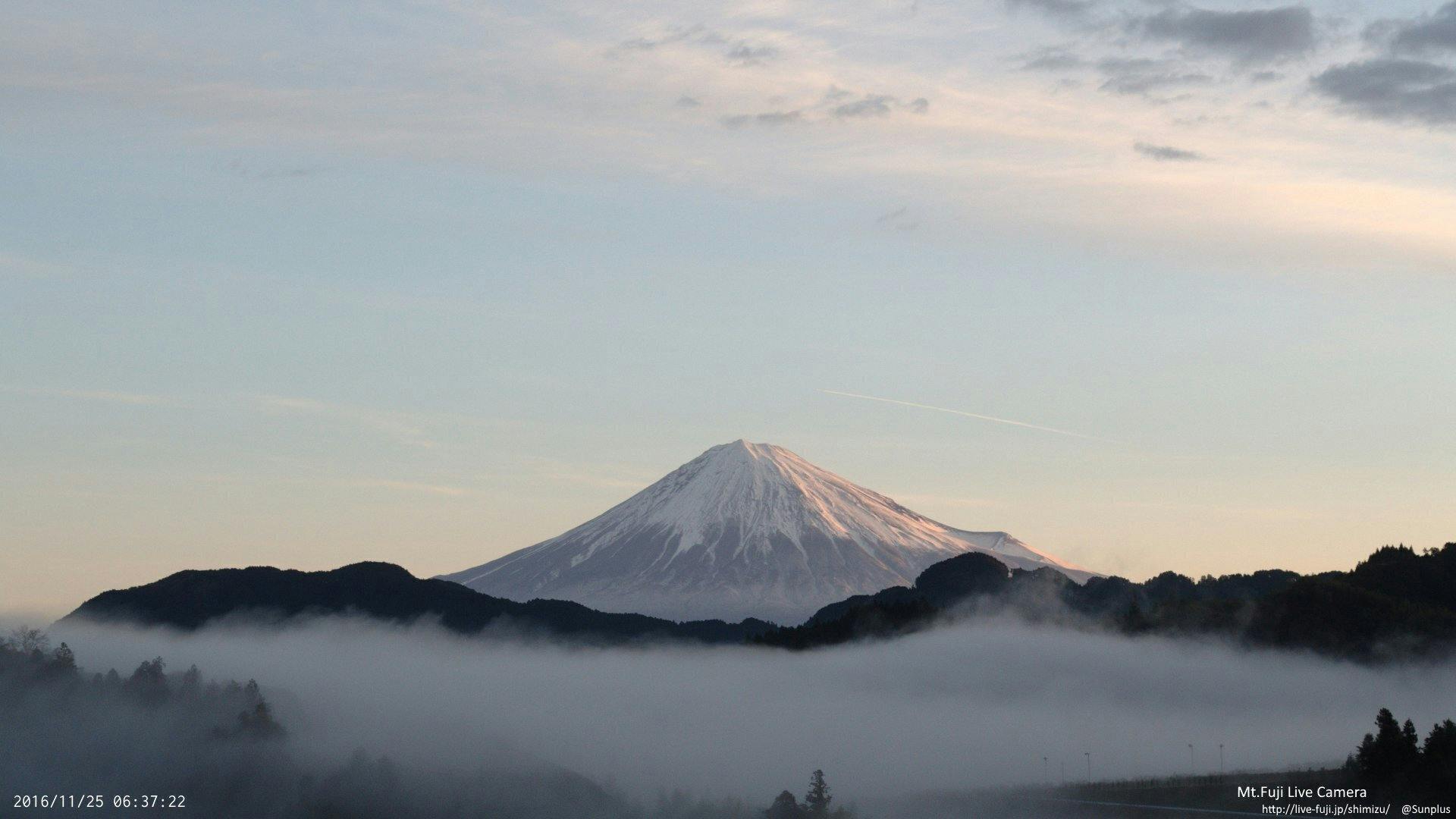 朝の富士山 - 絵画