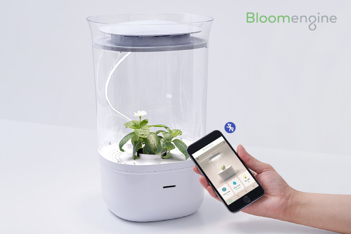 水・風・光を全自動管理で植物を枯らすことはない！スマートプランター日本初上陸