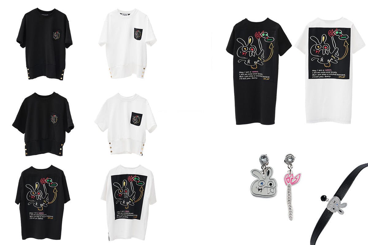 人気ファッションブランド Aflaf デビル ラビット日本初披露 Campfire キャンプファイヤー 人気ファッションブランド Aflaf デビル ラビット日本初披露 Campfire キャンプファイヤー