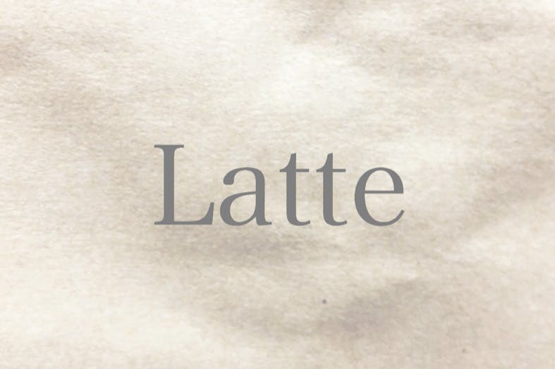 Latte by 淡色女子