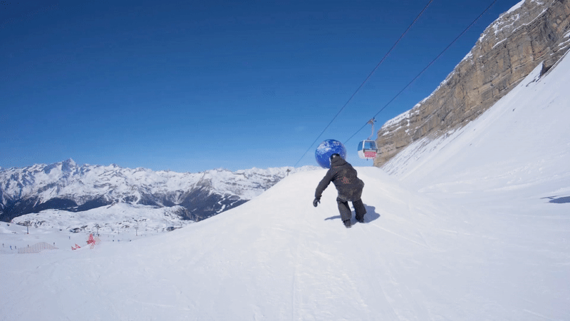 雪面を自由に滑走する楽しさ！超身軽・新感覚スノーギア『snowfeet 2/X