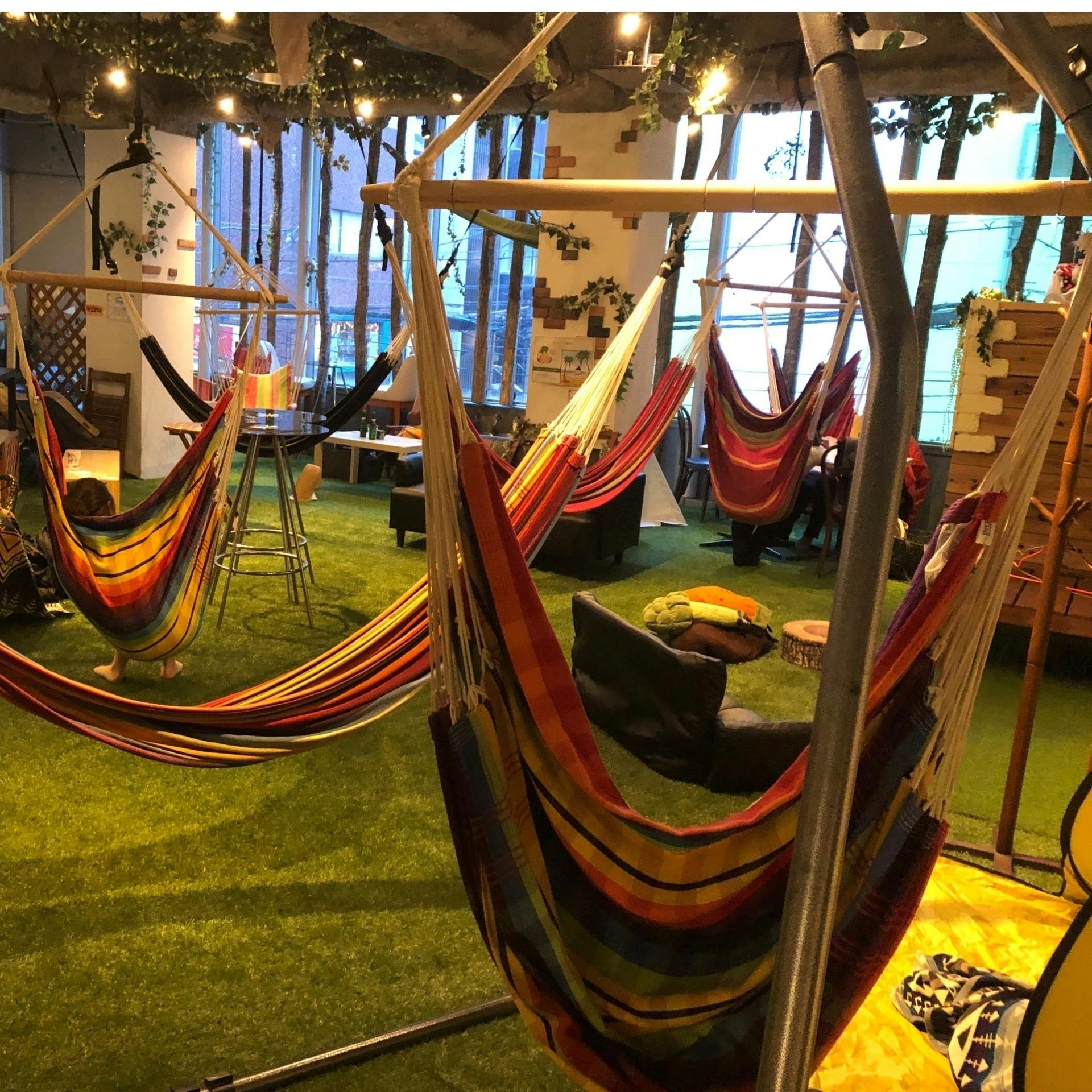 関西初のハンモックカフェの存続をかけた一大プロジェクト Campfire キャンプファイヤー 関西初のハンモックカフェの存続をかけた一大プロジェクト Campfire キャンプファイヤー